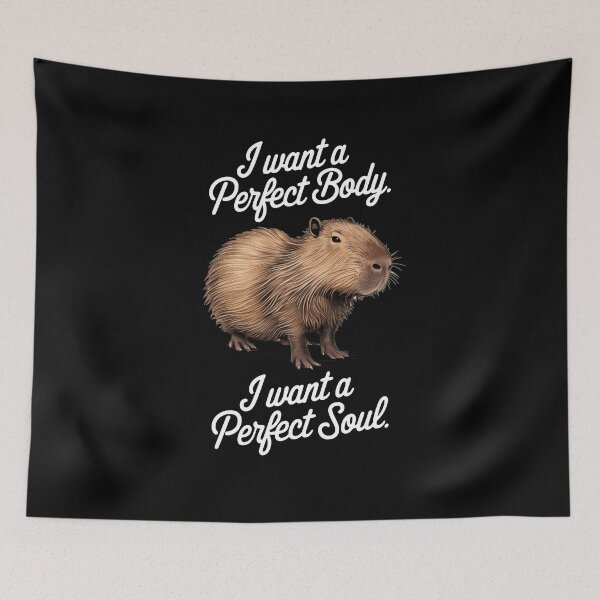 Item preview, I Want A Perfect Body I Want A Perfect Soul designed and sold by Buntrockstore.