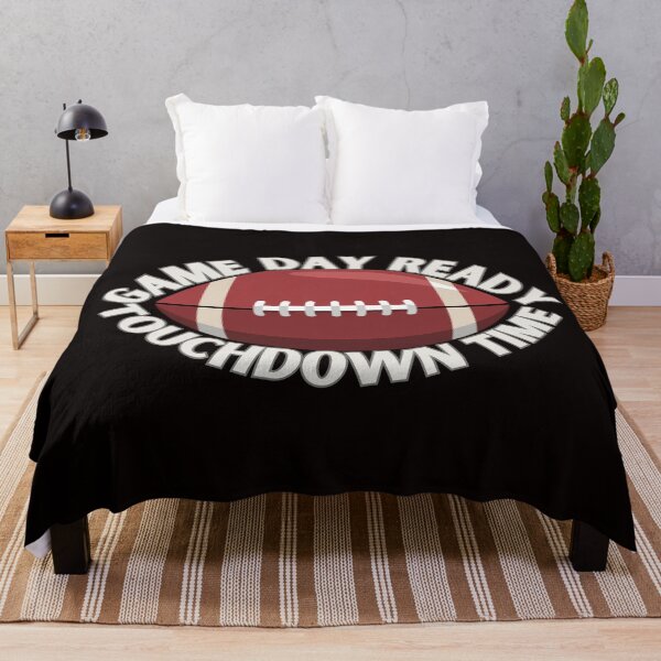 Item preview, Game Day Ready Touchdown Time Unisex Mineral Wash Hoodie – Perfect for Football Fans designed and sold by TrendyCanvasC.