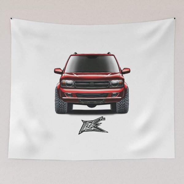 Item preview, tata safari dicor red  designed and sold by NaquashM.