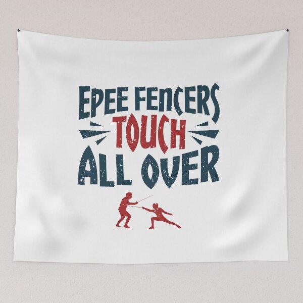 Item preview, Epee Fencers Touch All Over Fencing Sport designed and sold by jaygo.