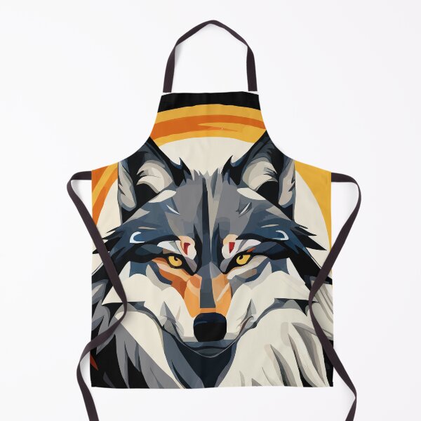 Item preview, native art wolf designed and sold by Andre Faubert.