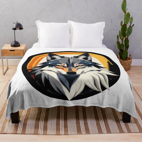Item preview, native art wolf designed and sold by Andre Faubert.