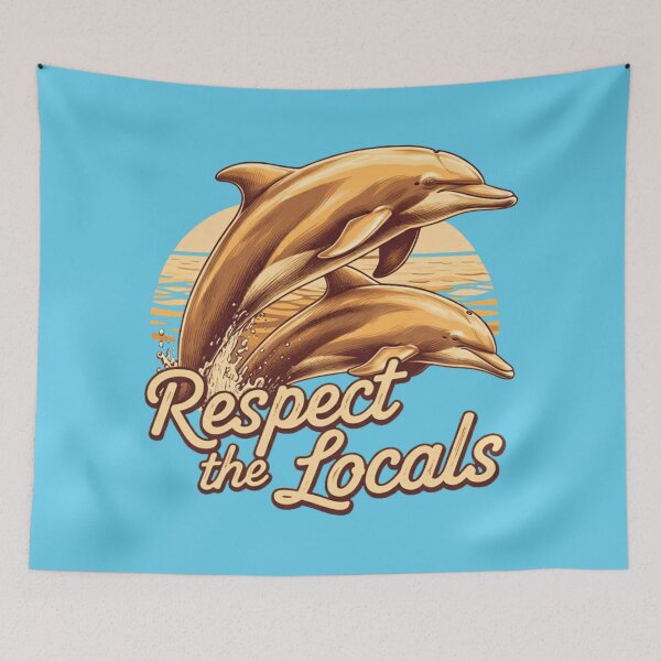 Item preview, Respect the locals designed and sold by BlackCoralArt.
