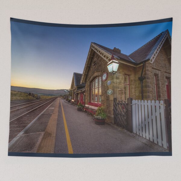 Item preview, Ribblehead Train Station designed and sold by Alisonchambers2.