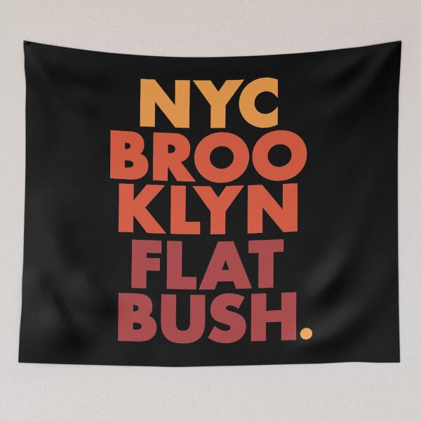 Item preview, Brooklyn Flatbush Vibes - Bold Neighborhood Tee designed and sold by Boogosh.