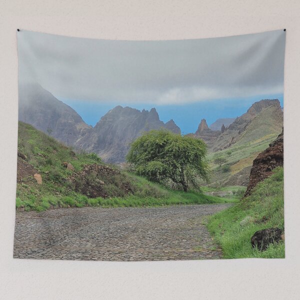 Item preview, Africa, Cape Verde, Santo Antao, landscape, on the road, photography, Bebicervin designed and sold by BebiCervin.