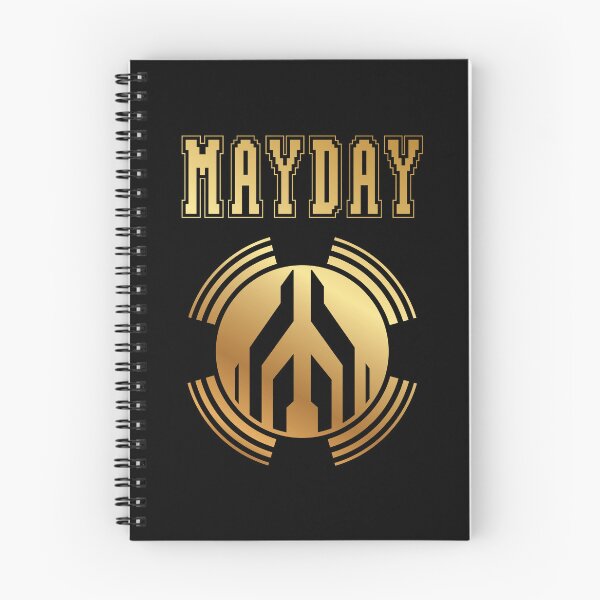 Item preview, Golden classic mayday logo designed and sold by Boogeyman Bill.