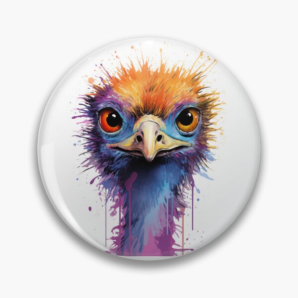 Artikelvorschau, Emu, Aquarell, Australien entworfen und verkauft von XPIXELSTORE.