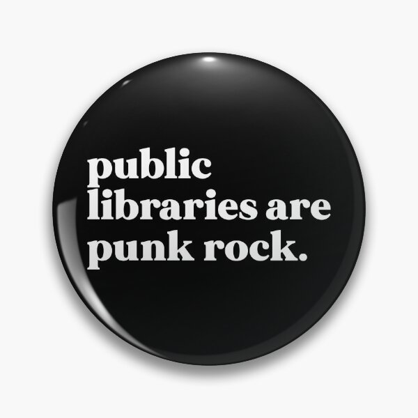 Item preview, Public libraries are punk rock designed and sold by weirdly weird.