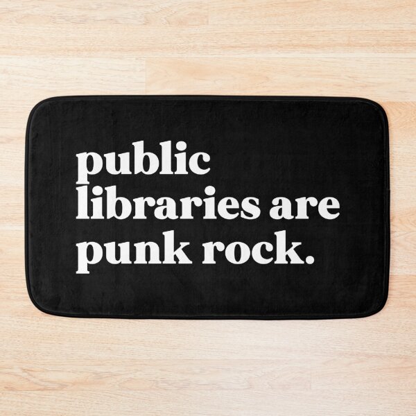 Item preview, Public libraries are punk rock designed and sold by weirdly weird.
