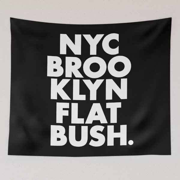 Item preview, Flatbush Brooklyn - Fresh and Bold Statement Tee designed and sold by Boogosh.