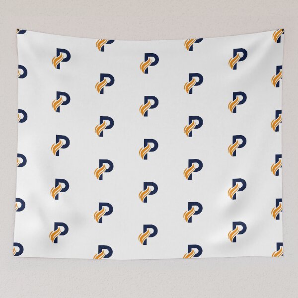 Item preview, Illustration of letter P flaming fire logo designed and sold by rasagamastore.