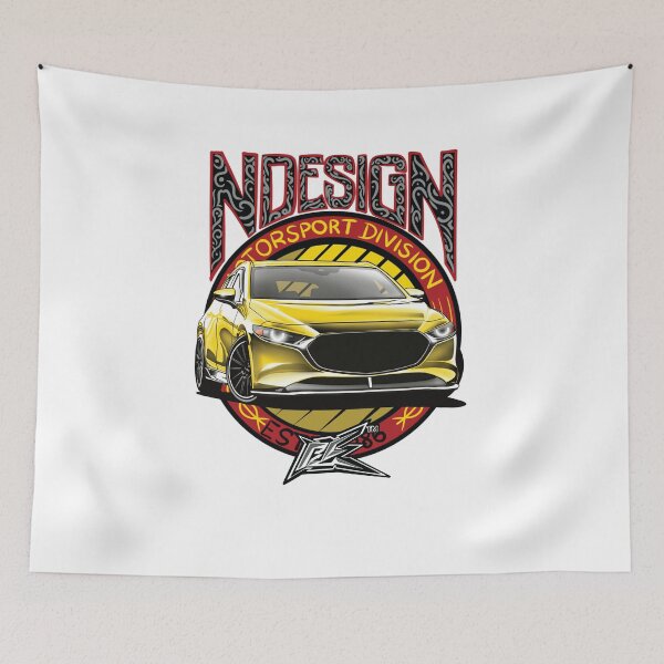 Item preview, mazda 3 mz3 hatchback yellow  designed and sold by NaquashM.