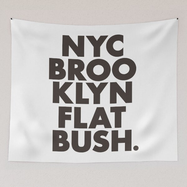 Item preview, Brooklyn Flatbush Vibes - Bold Neighborhood Tee designed and sold by Boogosh.