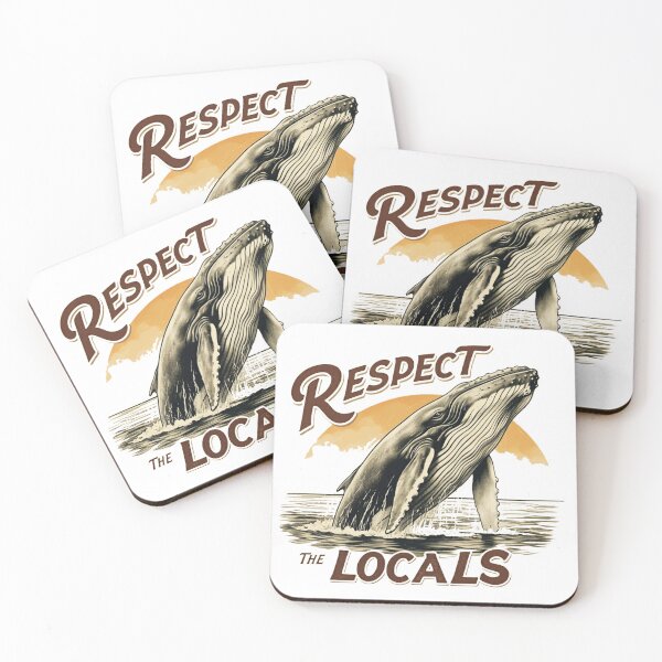 Item preview, Respect the locals designed and sold by BlackCoralArt.
