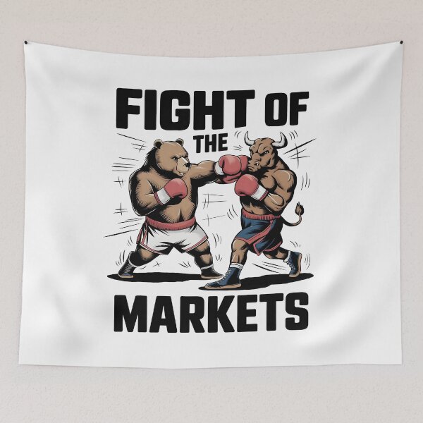 Item preview, Fight Of The Markets designed and sold by Wegetees.