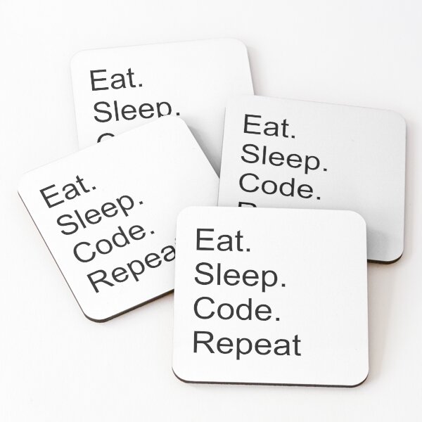 Item preview, Programming Life in Loops  Eat, Sleep, Code, Repeat designed and sold by mateuszwrz.