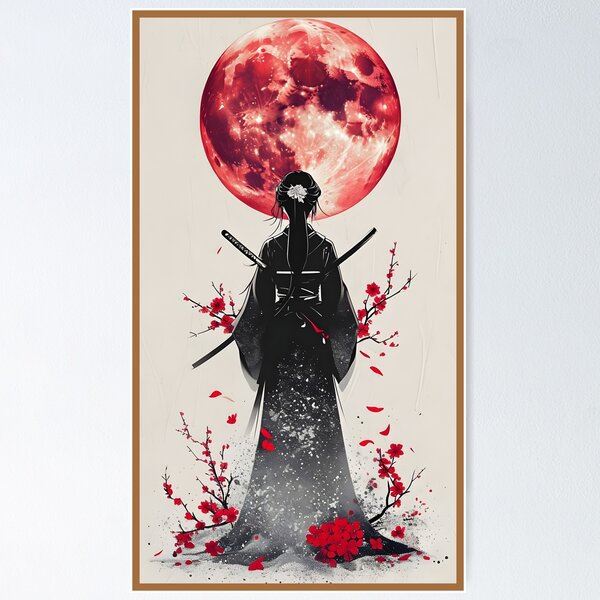 Item preview, Scarlet Moonblade : The Silent Warrior's Stand designed and sold by Susacha.
