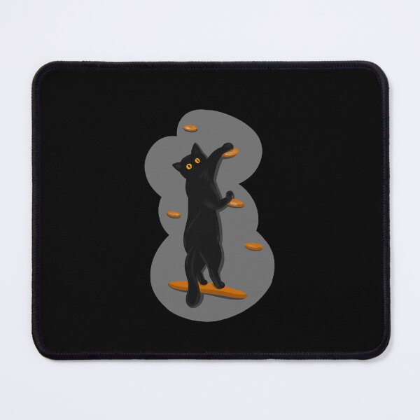 Item preview, Black Bouldering cat on wall designed and sold by Johka.