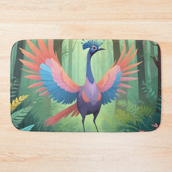 Item preview, Lyrebird Displaying in the Forest designed and sold by WildlifeInc.