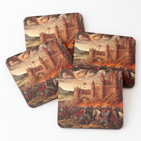 Item preview, Medieval - The Siege Of Camelot designed and sold by KootenayDesigns.