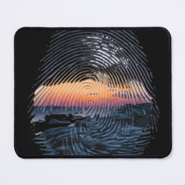 Item preview, Sea-bound fingerprint: T-shirt for nature lovers designed and sold by TeeDesignMaster.