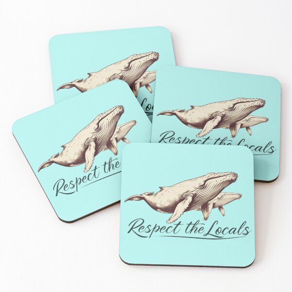 Item preview, Respect the locals designed and sold by BlackCoralArt.