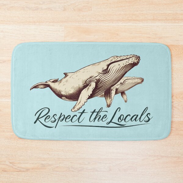 Item preview, Respect the locals designed and sold by BlackCoralArt.