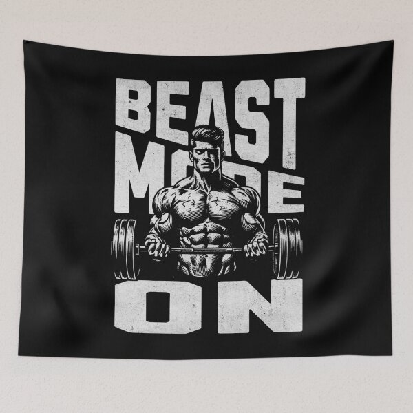 Item preview, Beast Mode On Bodybuilding designed and sold by PrintCrafting.
