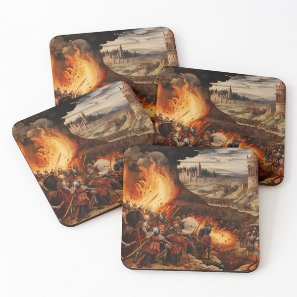 Item preview, Medieval - The Siege Of Eldermoor designed and sold by KootenayDesigns.
