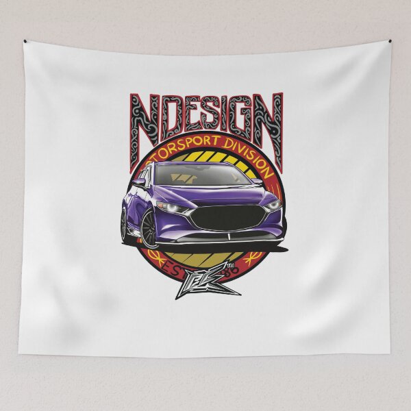 Item preview, mazda 3 mz3 hatchback purple  designed and sold by NaquashM.