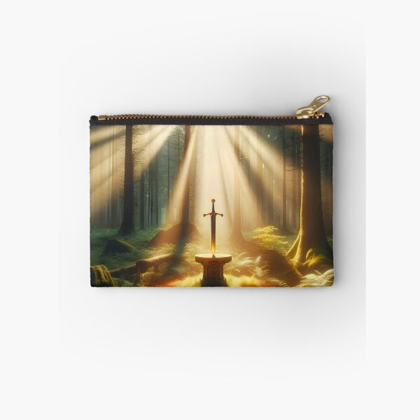 Item preview, Forest Clearing Legendary Sword Design: Enchanted Adventure Art designed and sold by PandaTShirtShop.
