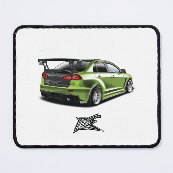 Item preview, mitsubishi lancer evoX rear green  designed and sold by NaquashM.