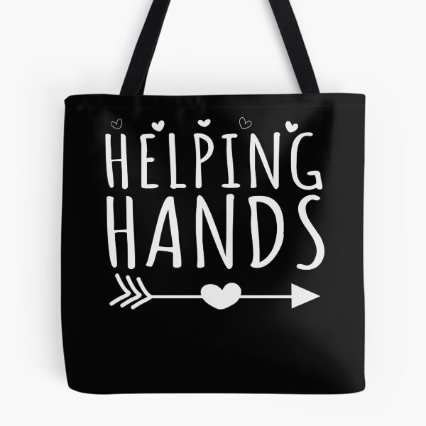 Item preview, Helping Hands Volunteer and Charity designed and sold by PrintCrafting.