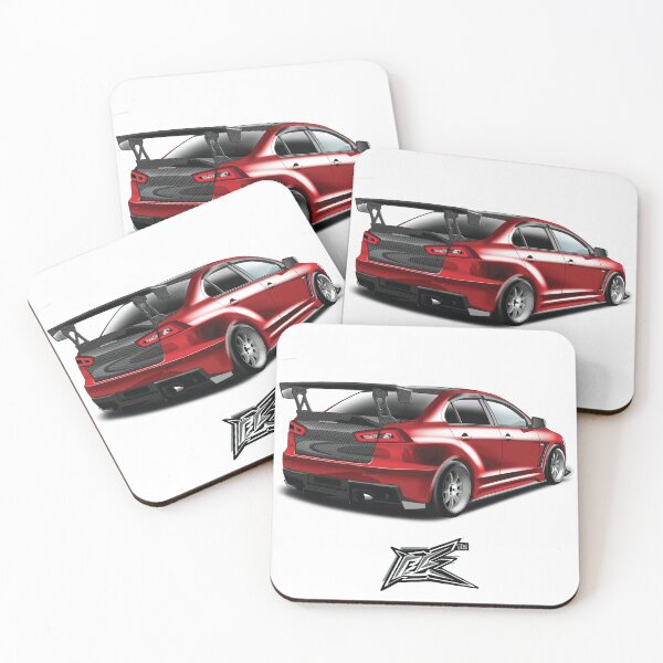 Item preview, mitsubishi lancer evoX rear red designed and sold by NaquashM.