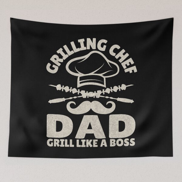 Item preview, Grilling Chef Dad Humor BBQ Lover designed and sold by PrintCrafting.