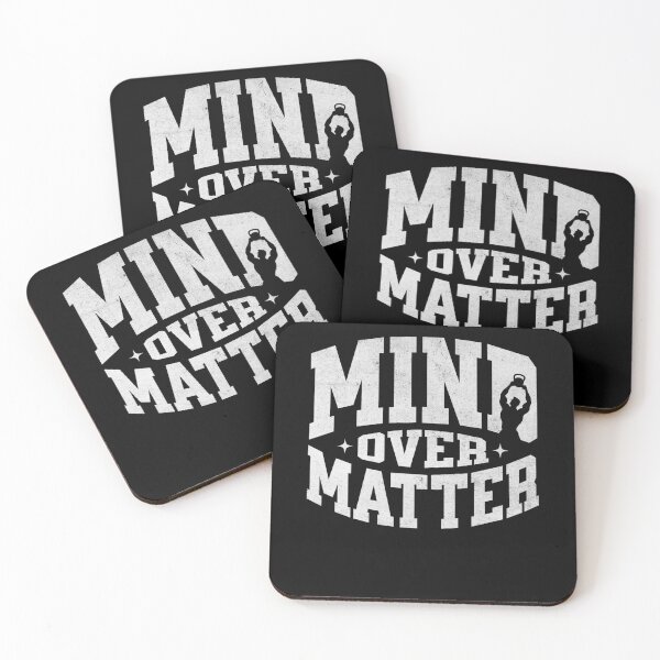 Item preview, Mind Over Matter Motivational Fitness designed and sold by PrintCrafting.