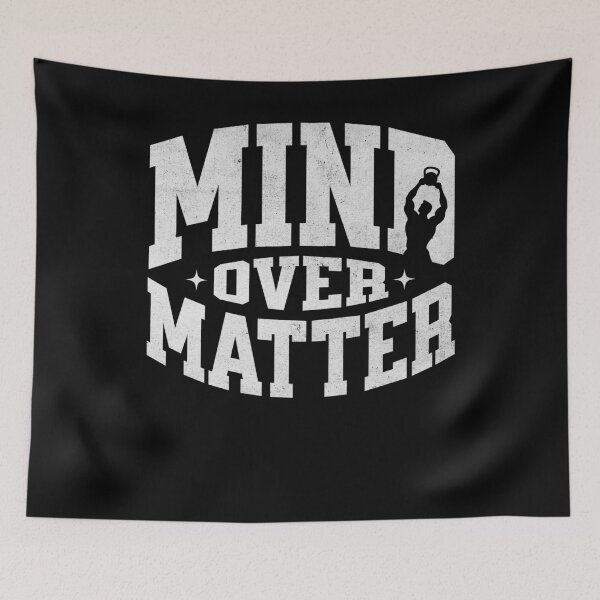 Item preview, Mind Over Matter Motivational Fitness designed and sold by PrintCrafting.