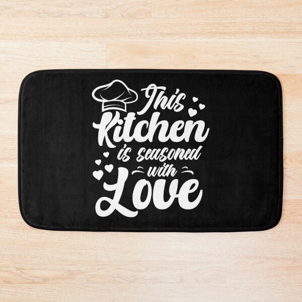 Item preview, This Kitchen Is Seasoned With Love Cooking designed and sold by PrintCrafting.