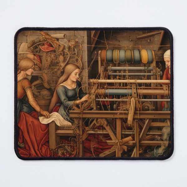 Item preview, Medieval - The Weavers Loom designed and sold by KootenayDesigns.