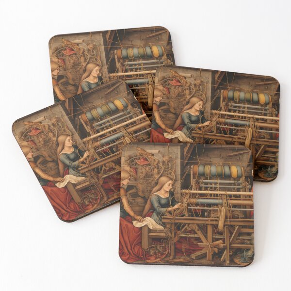 Item preview, Medieval - The Weavers Loom designed and sold by KootenayDesigns.