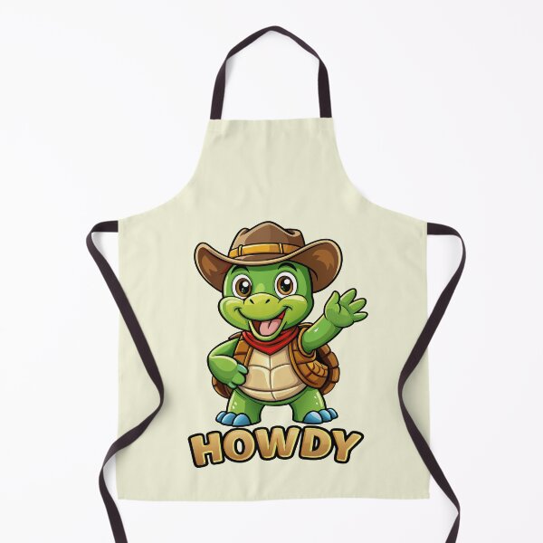 Item preview, Kids Cowboy Turtle designed and sold by Text2tee.