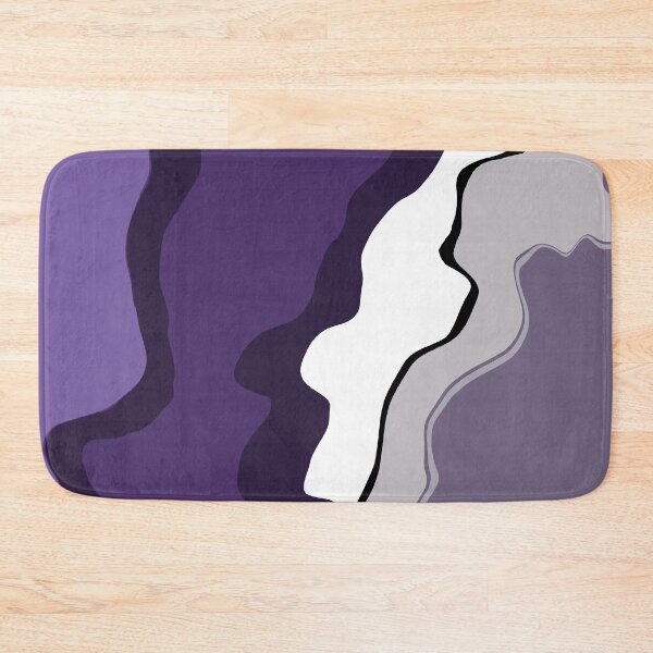 Item preview, Retro Swirls Liquid Swirl Abstract Pattern 70s Style Lilac 1 of 4 designed and sold by Beachy.