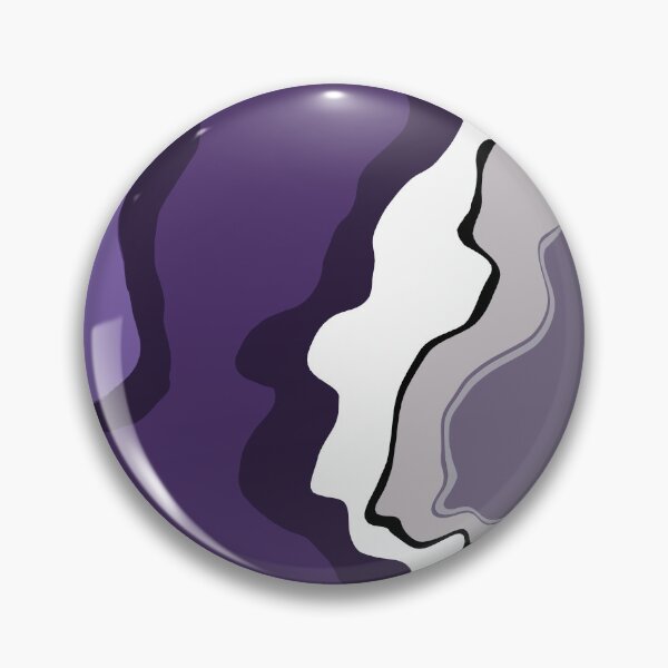 Item preview, Retro Swirls Liquid Swirl Abstract Pattern 70s Style Lilac 1 of 4 designed and sold by Beachy.