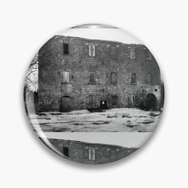 Item preview, Old Grist Mill BnW, Erin Ontario  designed and sold by Robert Alsop.