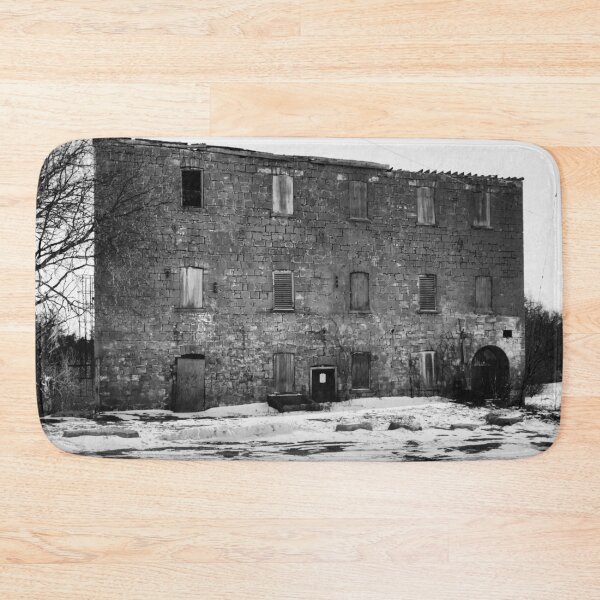 Item preview, Old Grist Mill BnW, Erin Ontario  designed and sold by Robert Alsop.