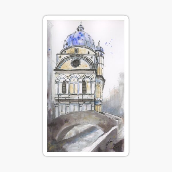 Item preview, Miracoli in watercolour and brusho designed and sold by venice-by-us.