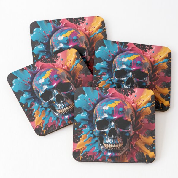 Item preview, Bursting Ink and a Skull 28 designed and sold by Alatreon-Paint.