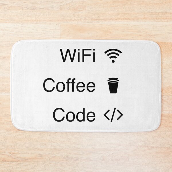 Item preview, WiFi  Coffee Code coding designed and sold by mateuszwrz.