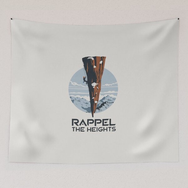 Item preview, Abseiling: Rope and Rock designed and sold by Situstshirts.